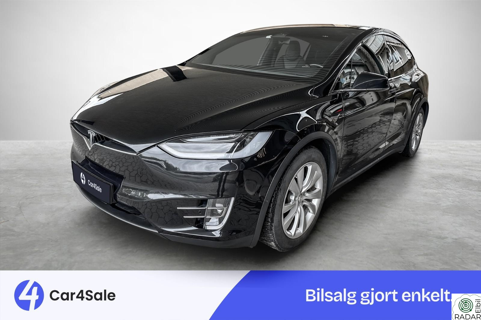 TESLA Model X 75D 417km / Oppgradert AP / Ultra HiFi / Krok / Luft ++
