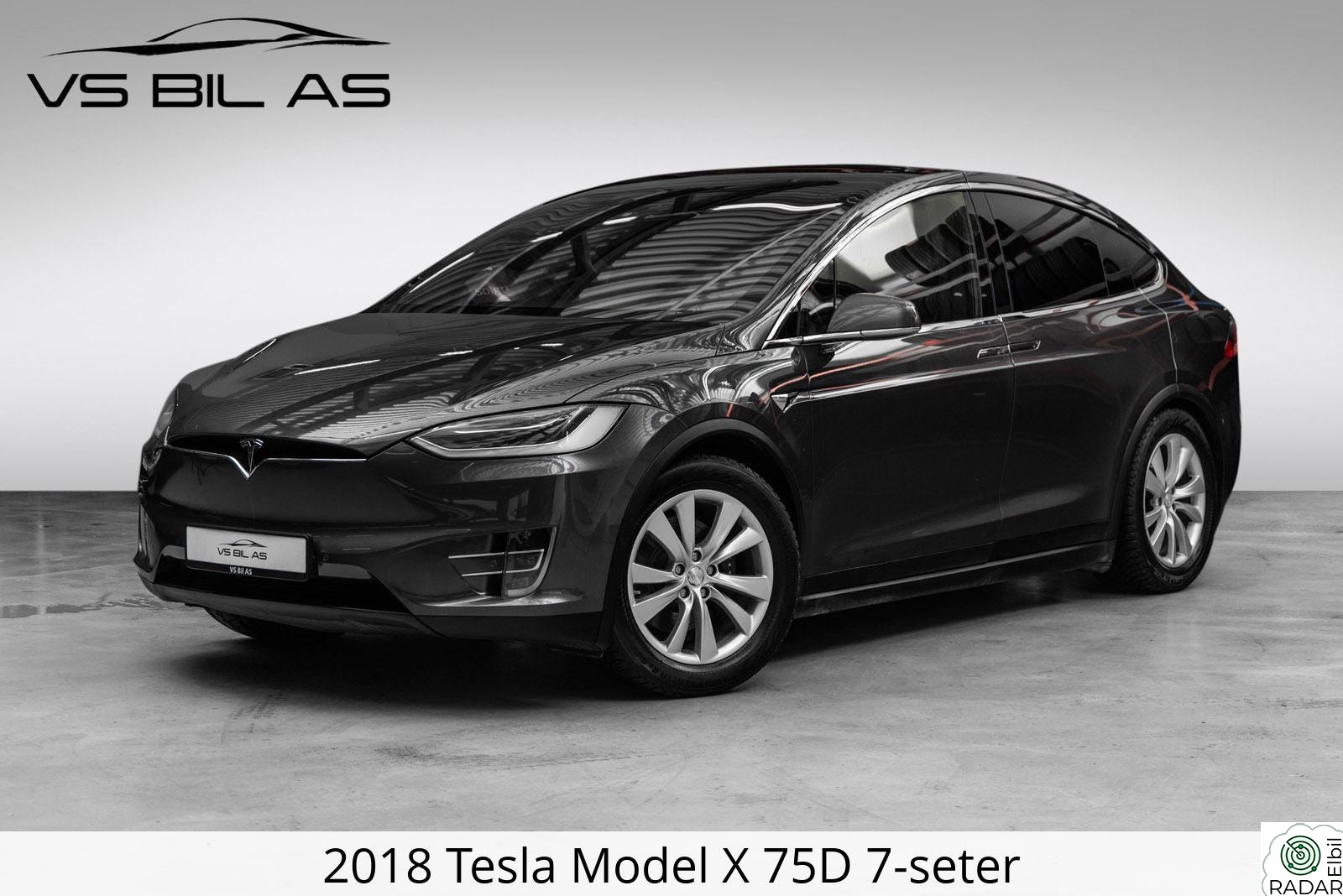 TESLA Model X 75D 417km/7S/MCU-2/EAP2,5/CCS/Premium/Skinn/Luft/S+V
