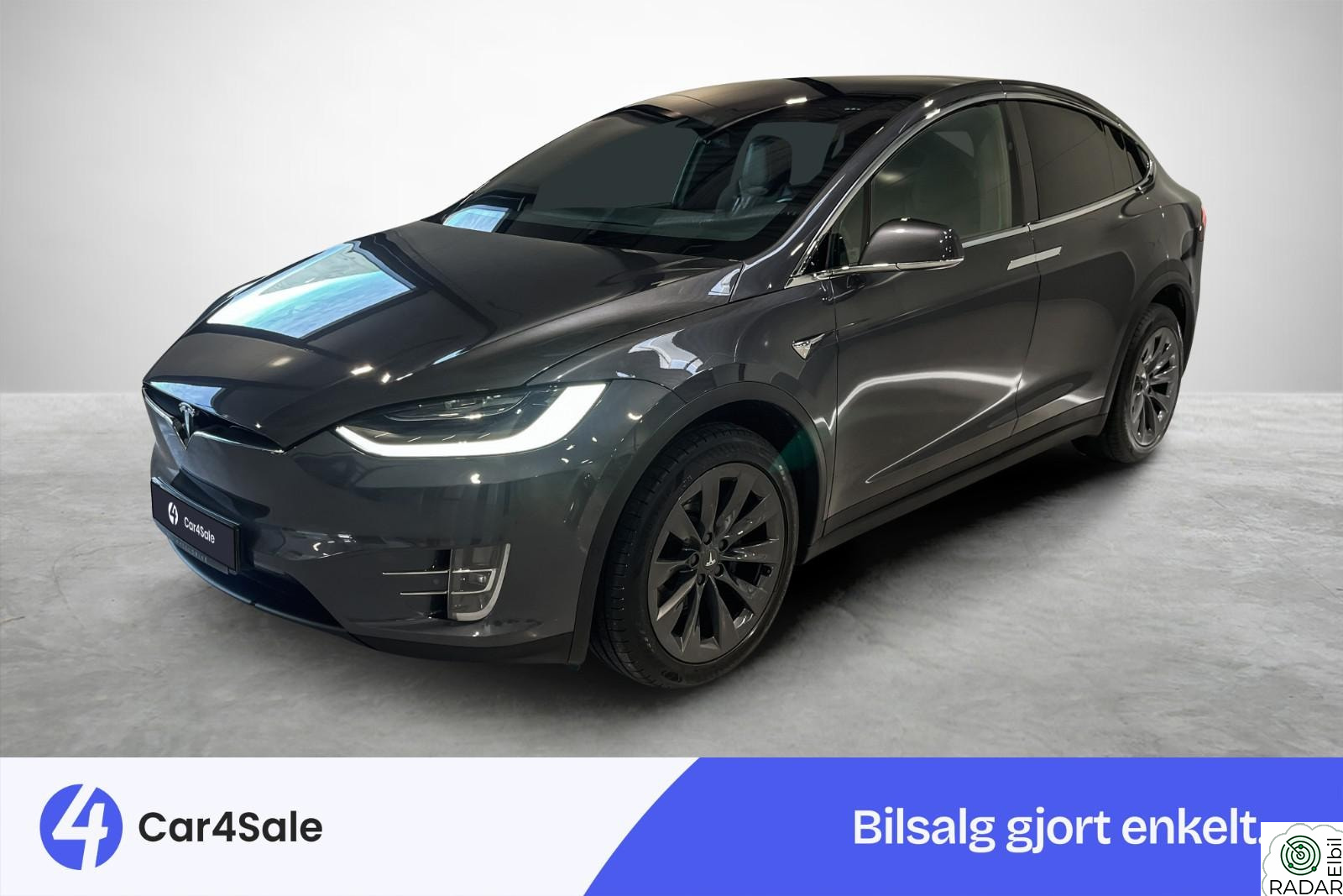 TESLA Model X 100D / 485km / Garanti 2026 / EAP / HIFI / Vinter/ MCU2