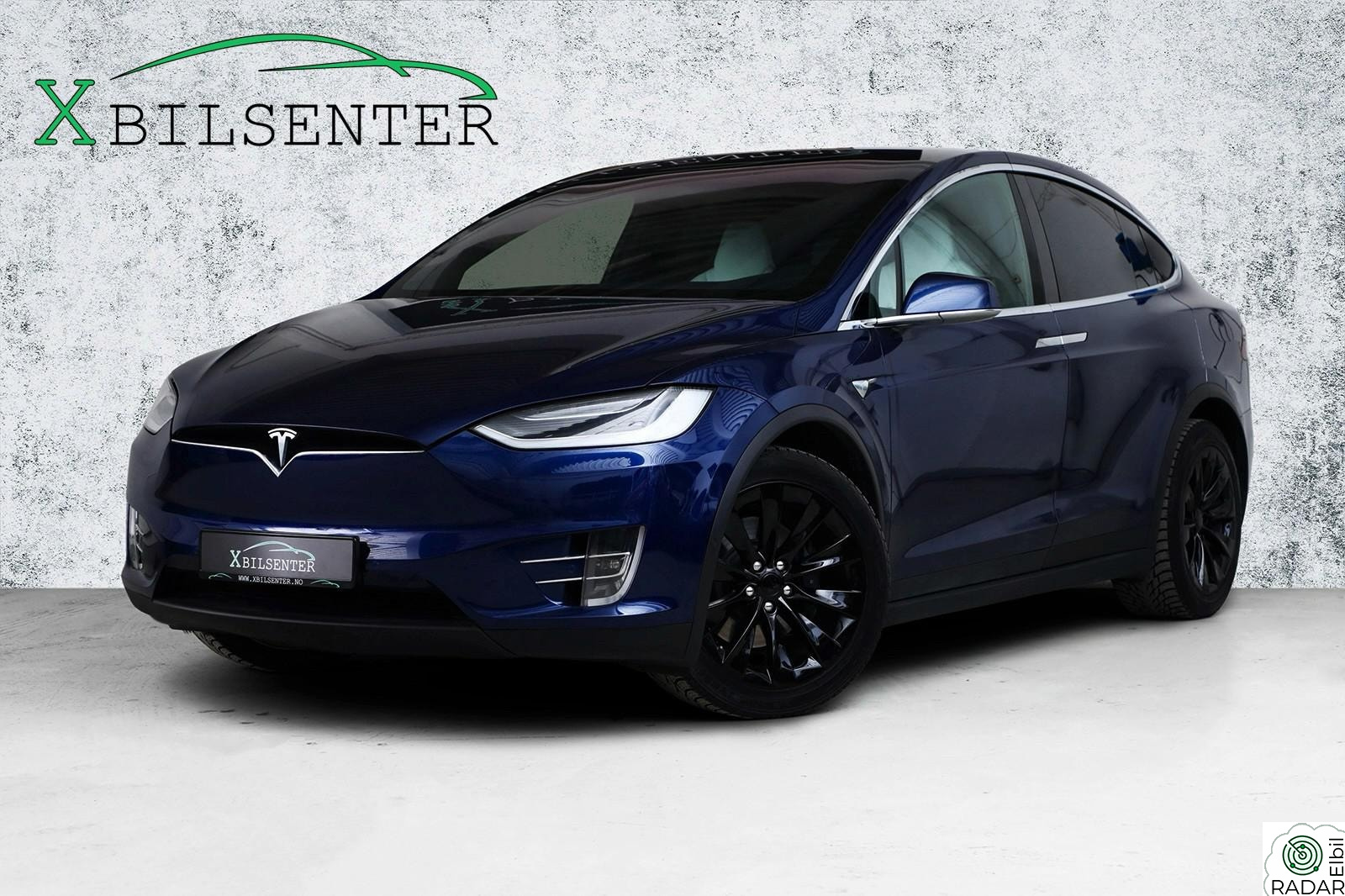 TESLA Model X 75D // AP2.5 MCU2 VINTER PREMIUM SKINN LYD CCS KROK++