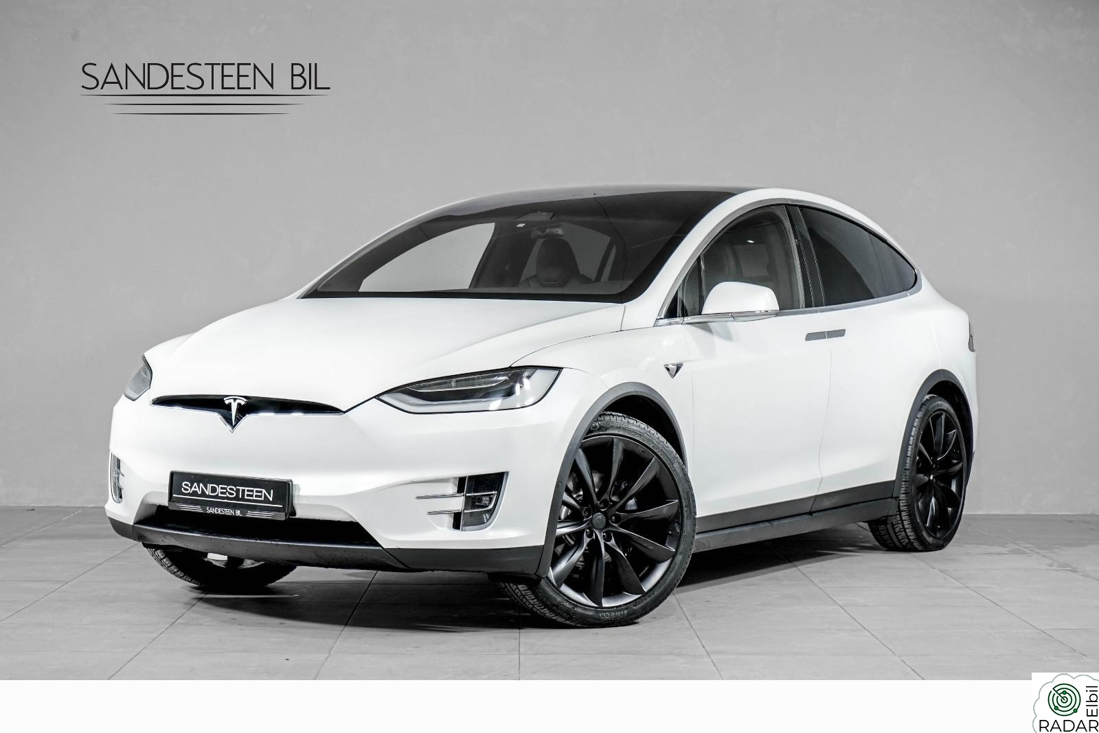 TESLA Model X LONG RANGE/6-SETER/HELSKINN/HENGER-F/PANO/VINTERPAKKE