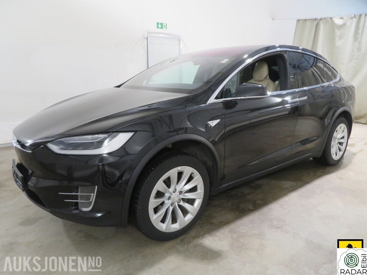 TESLA MOTORS Model X 90D AWD 6-SETER HENGERFESTE AUTOPILOT LUFT CCS VINTERPA