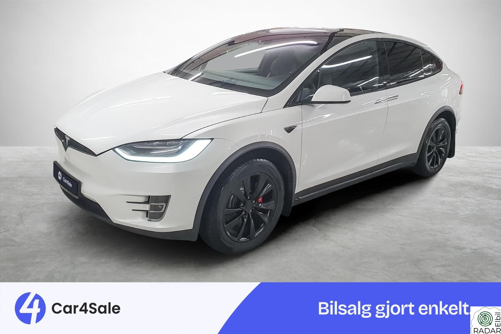 TESLA MOTORS Model X 90D 7-Seter Gratis Lading / CCS / P.Varmer / Ultra HiFi