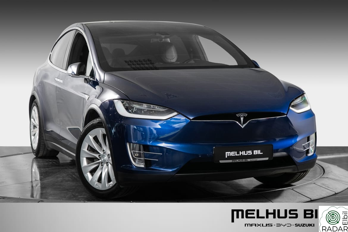TESLA MOTORS Model X 90D 6-Seter - kr 2 190,- pr mnd.