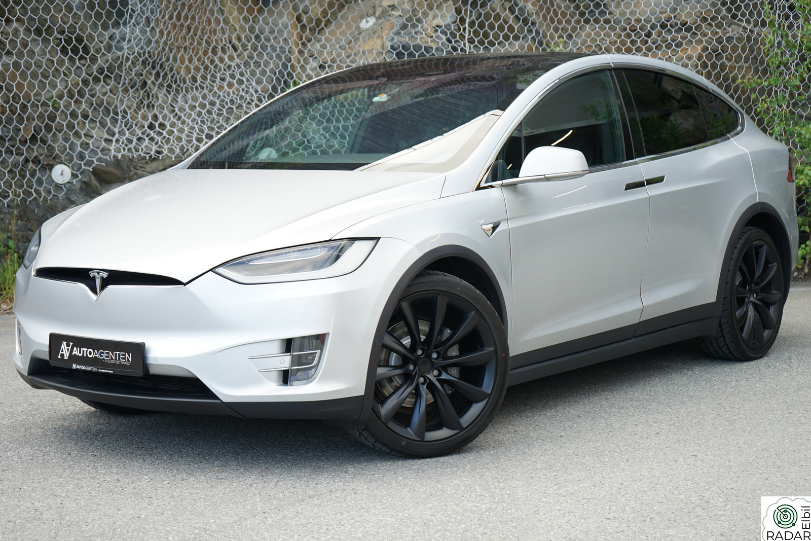 TESLA MOTORS Model X 75D 4WD 7-s/ GRATIS LADING/Hengerf/22"/NY EU/++