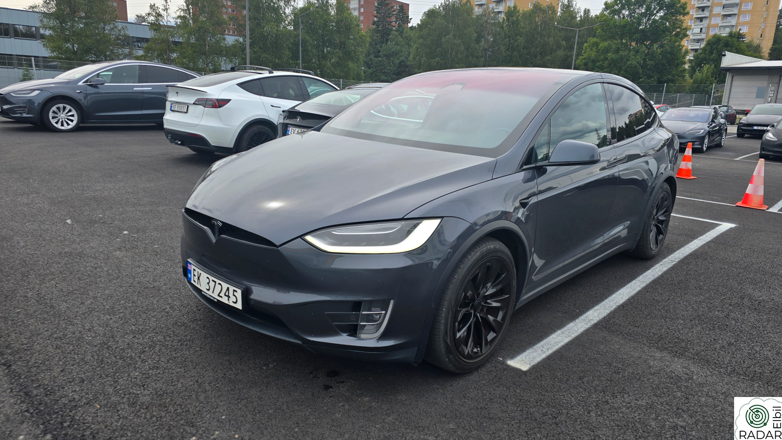 TESLA MOTORS Model X 90D/GRATIS LADING LIVSTID/MCU2/FSD/360°/Intel Atom