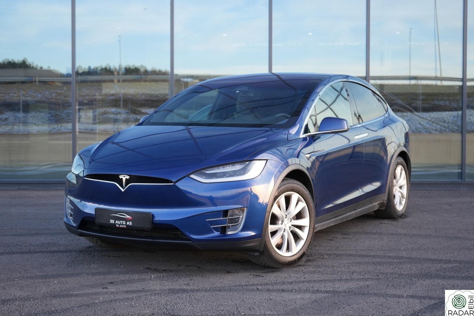 TESLA MOTORS Model X 75D AWD / 1 Eier / EAP / Delskinn / Krok / Lav km ++