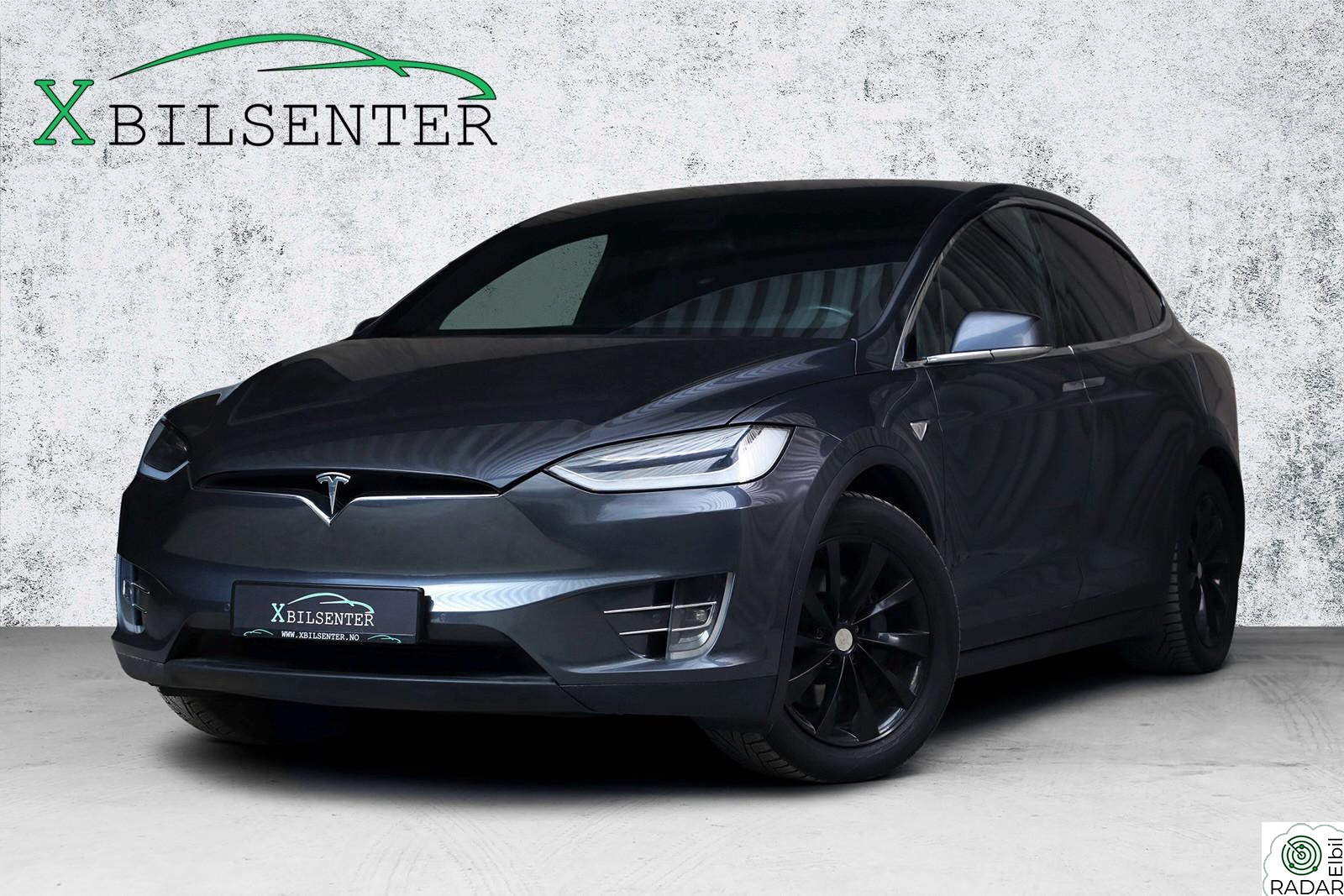 TESLA MOTORS Model X 100D LONG RANGE // 6-SETER AP MCU2 VINTER PREMIUM KROK+