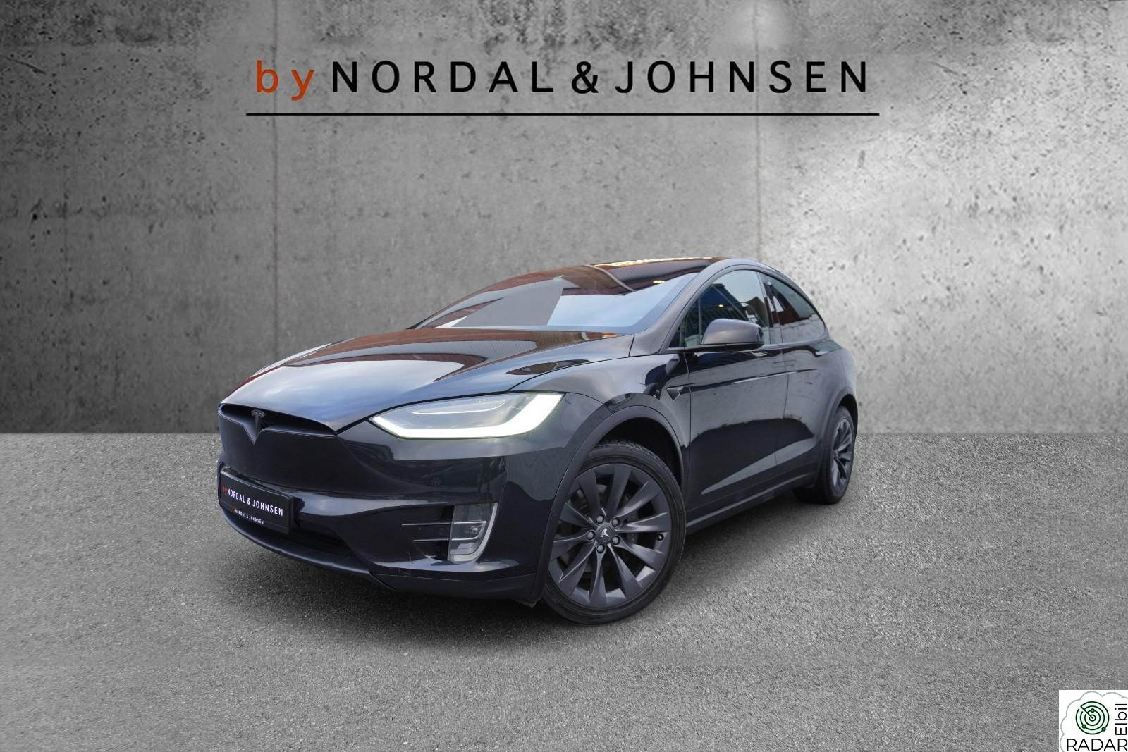 TESLA MOTORS Model X 90D 6-SETER HENGERFESTE AUTOPILOT RYGGEKAM NAVI DAB+++