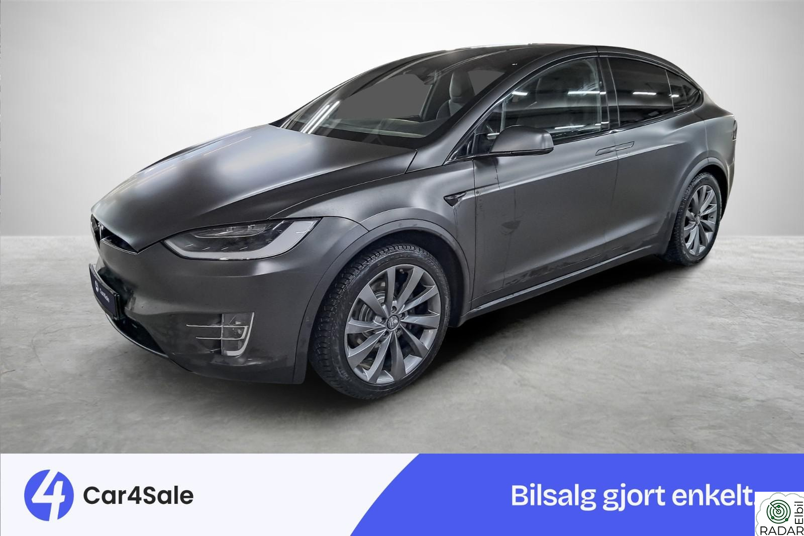 TESLA Model X 75D 1 Eier / EAP / Foliert / MCU2 / CCS / Luft / Norsk+