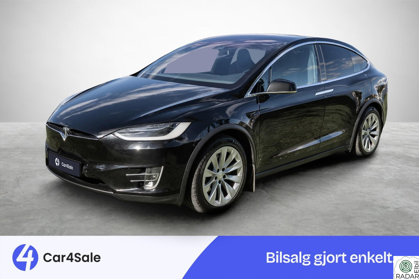 TESLA Model X 75D 417km / Krok / Oppgradert AP / Luft / Norsk / S+V +