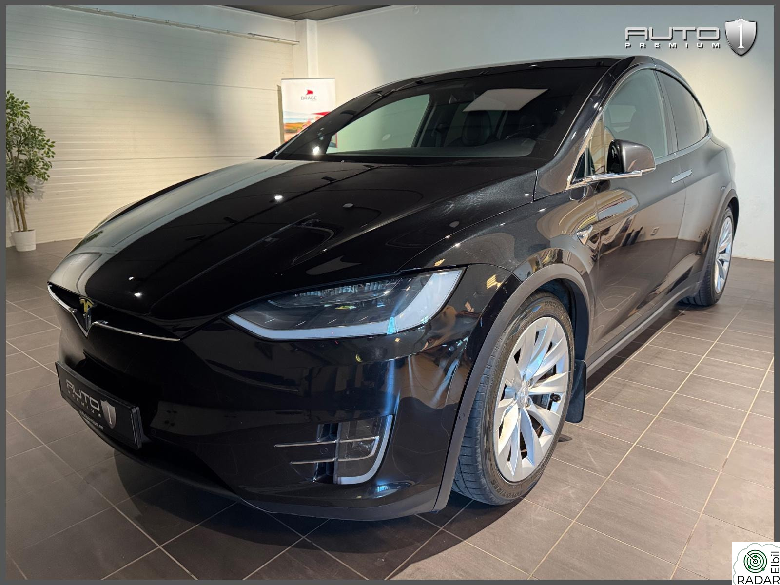 TESLA Model X 75D,7-seter,gratis superlading,hengerfeste