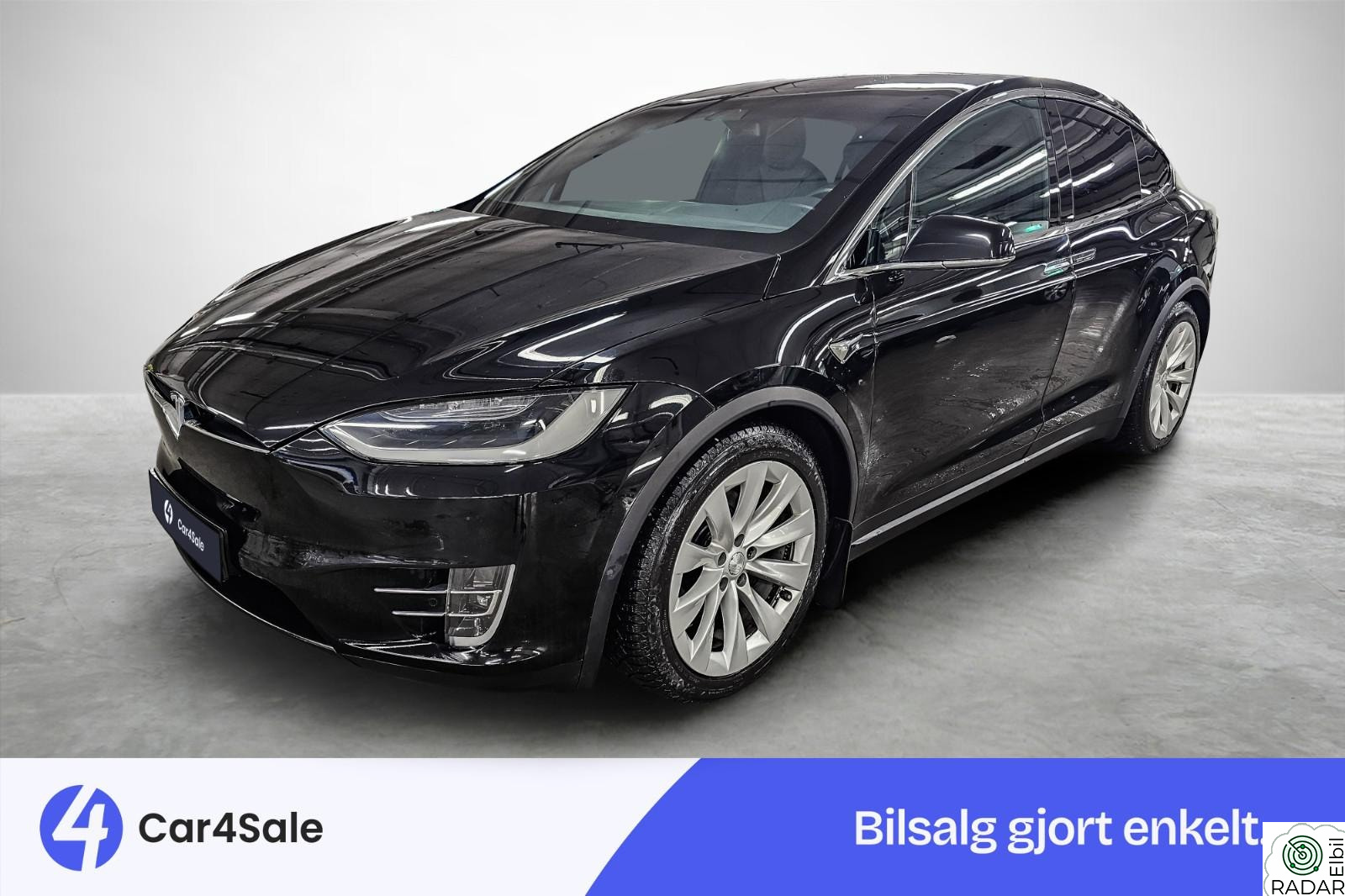TESLA Model X 75D 6-seter AWD / Oppgradert AP / Krok / 1 Eier / Luft