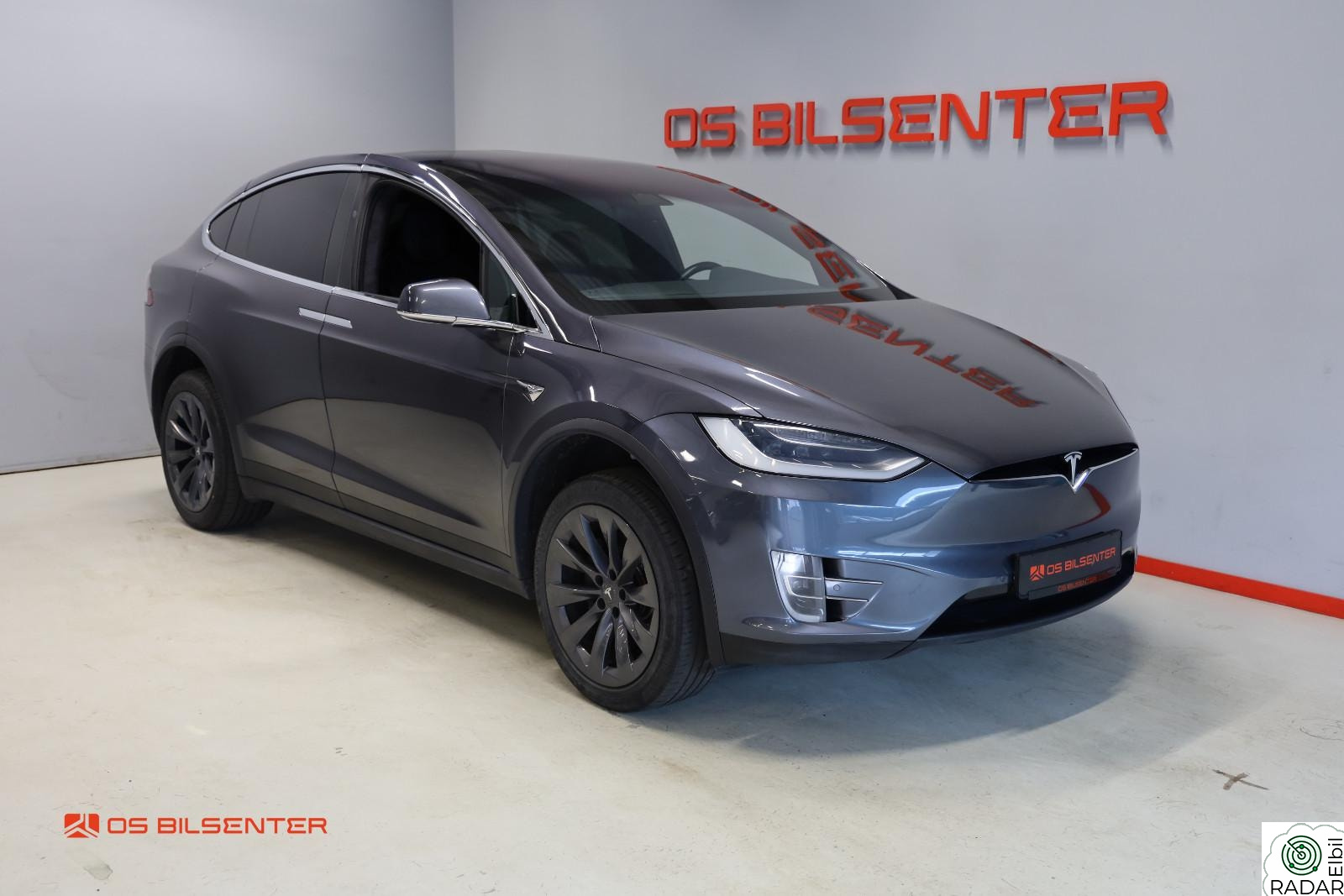TESLA Model X 75D, AWD, Skinn, AP2.5, Oppgradert CCS, ++
