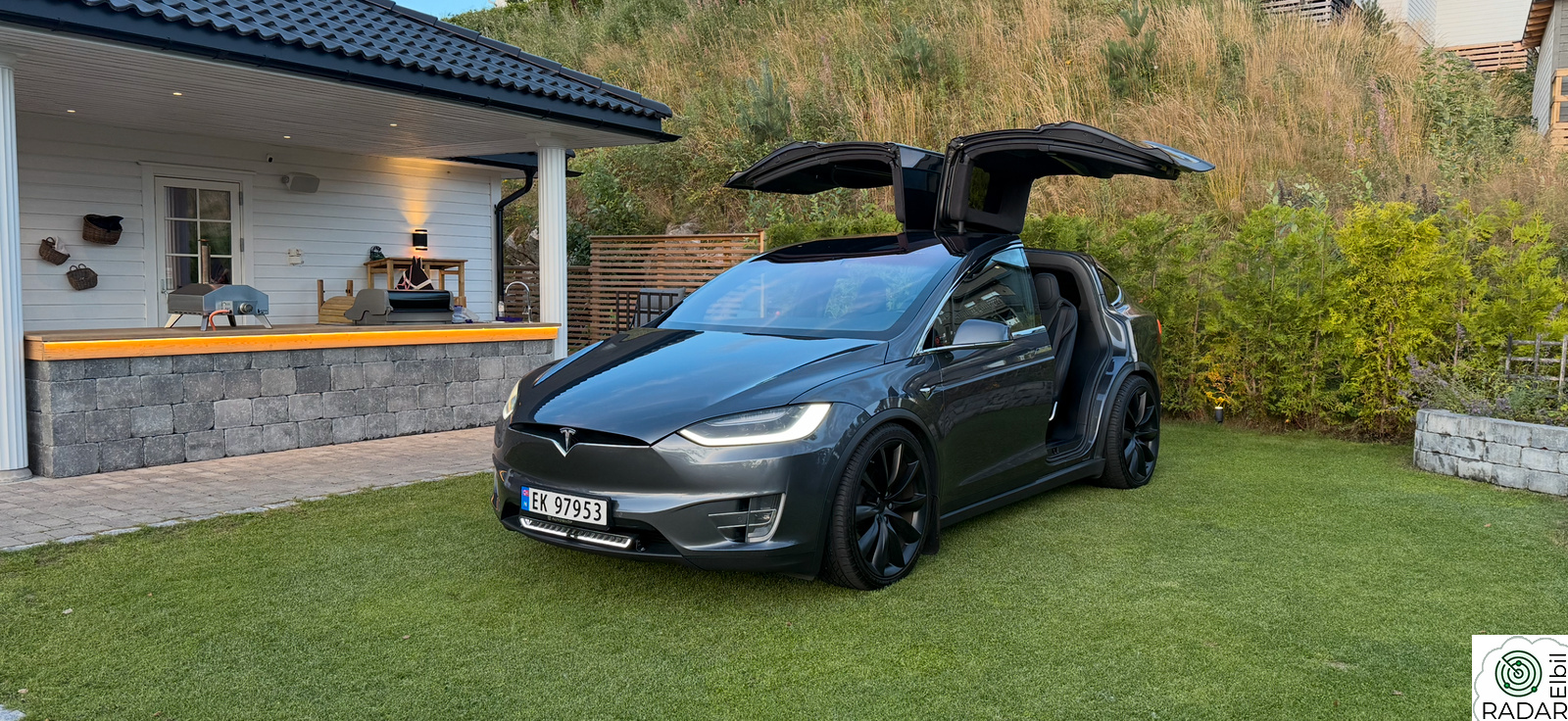 TESLA Model X 100D 6-SETER MCU2 FSD SKINN  HIFI 22" NETFLIX GARANTI