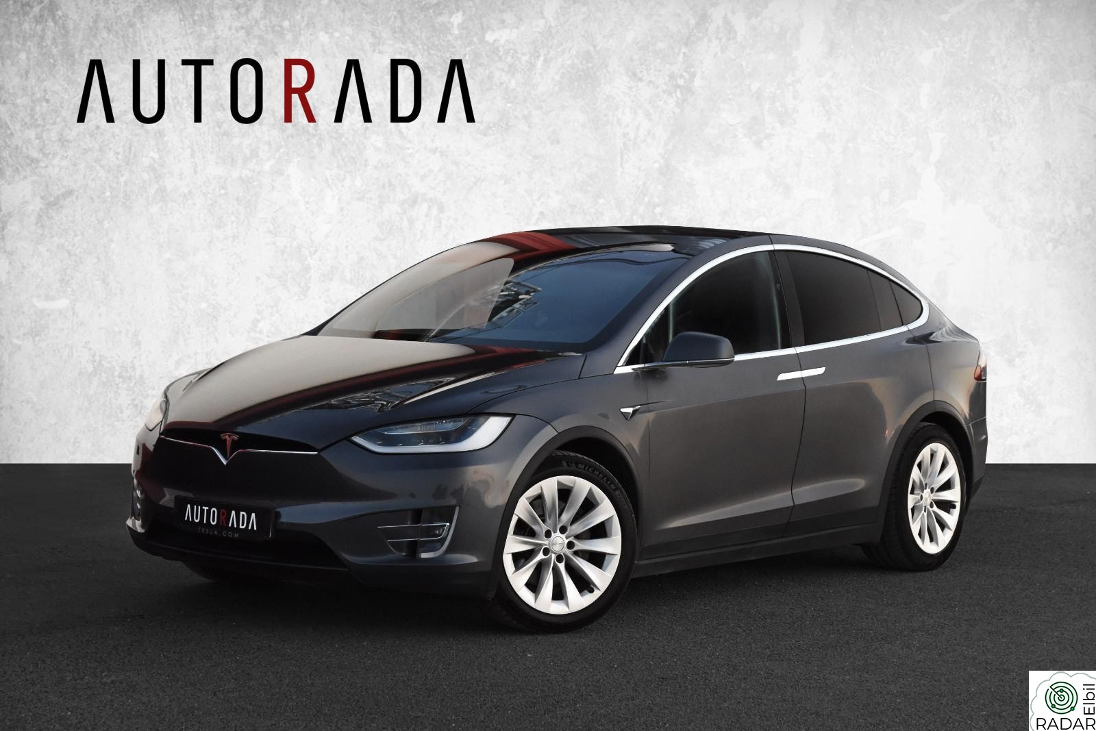 TESLA Model X 75d 525hk // 6seter EAP Krok Ryggekamera ++