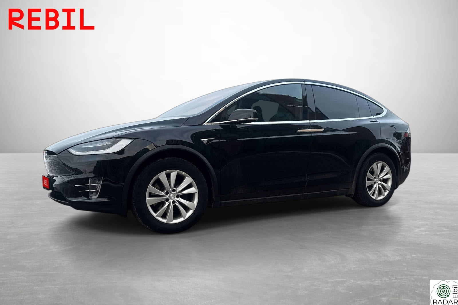 TESLA Model X 75D, 7-seter, Ryggekamera, Navigasjon, Autopilot, Krok