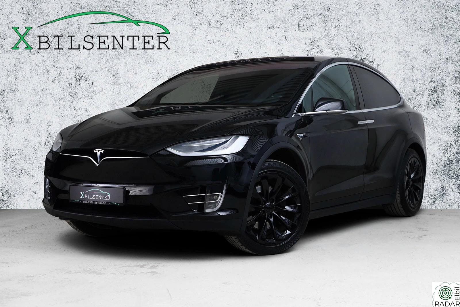 TESLA Model X 75D 525HK // AP2.5 MCU2 CCS LUFT KAMERA DAB NORSK KROK+