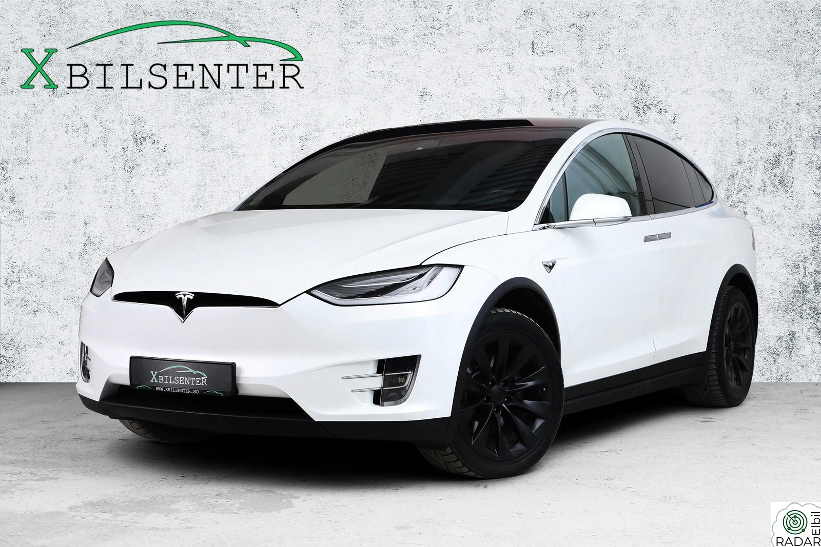TESLA Model X 75D AWD 525HK // AP MCU2 PREMIUM VINTER HIFI CCS KROK+