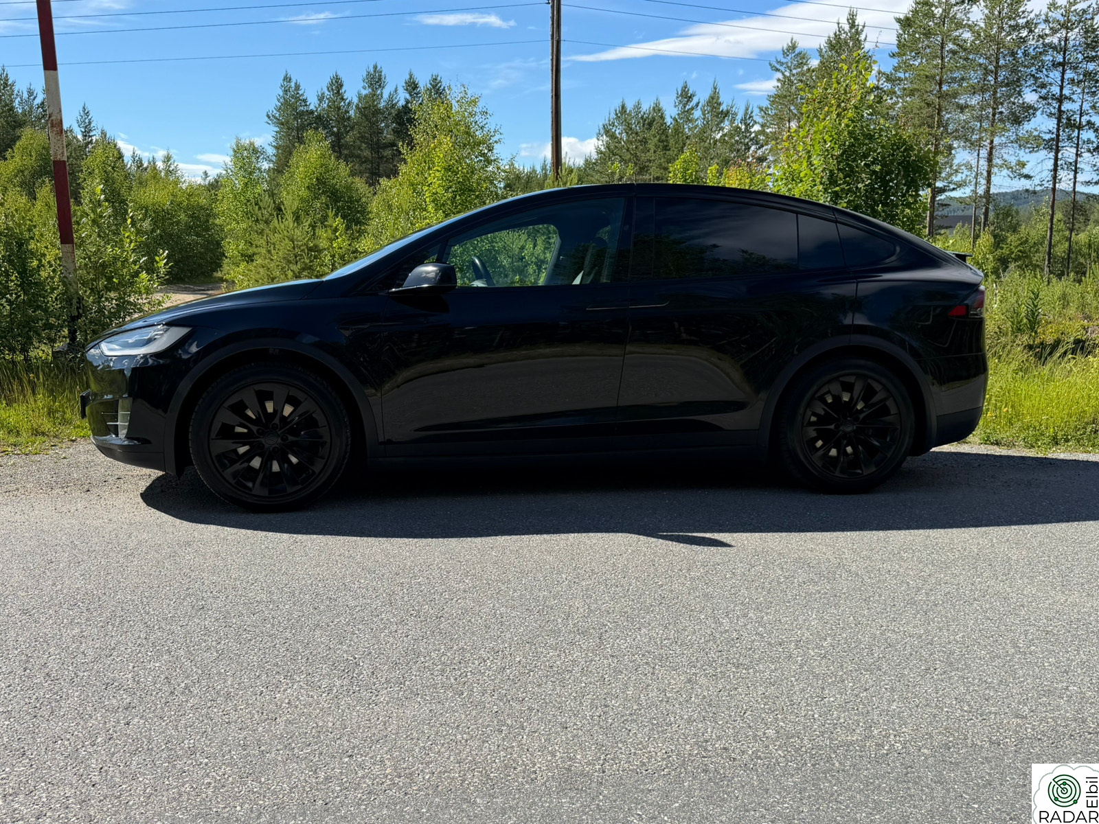 TESLA Model X 75D 4WD 6-s «Blacked Out»