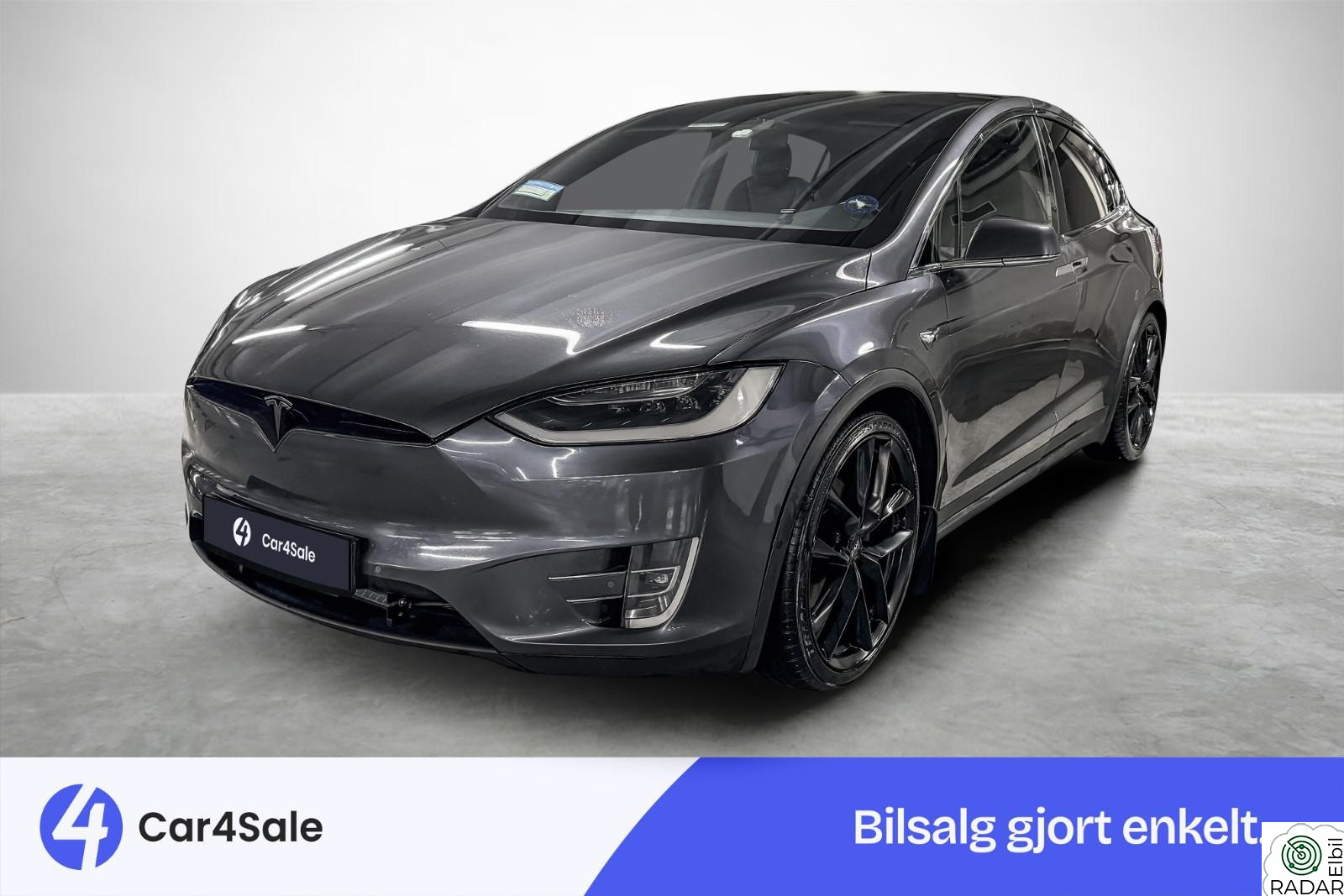 TESLA Model X 100D Premium /Auto P/Soft-Close/HIFI/Luft/Krok/Norsk