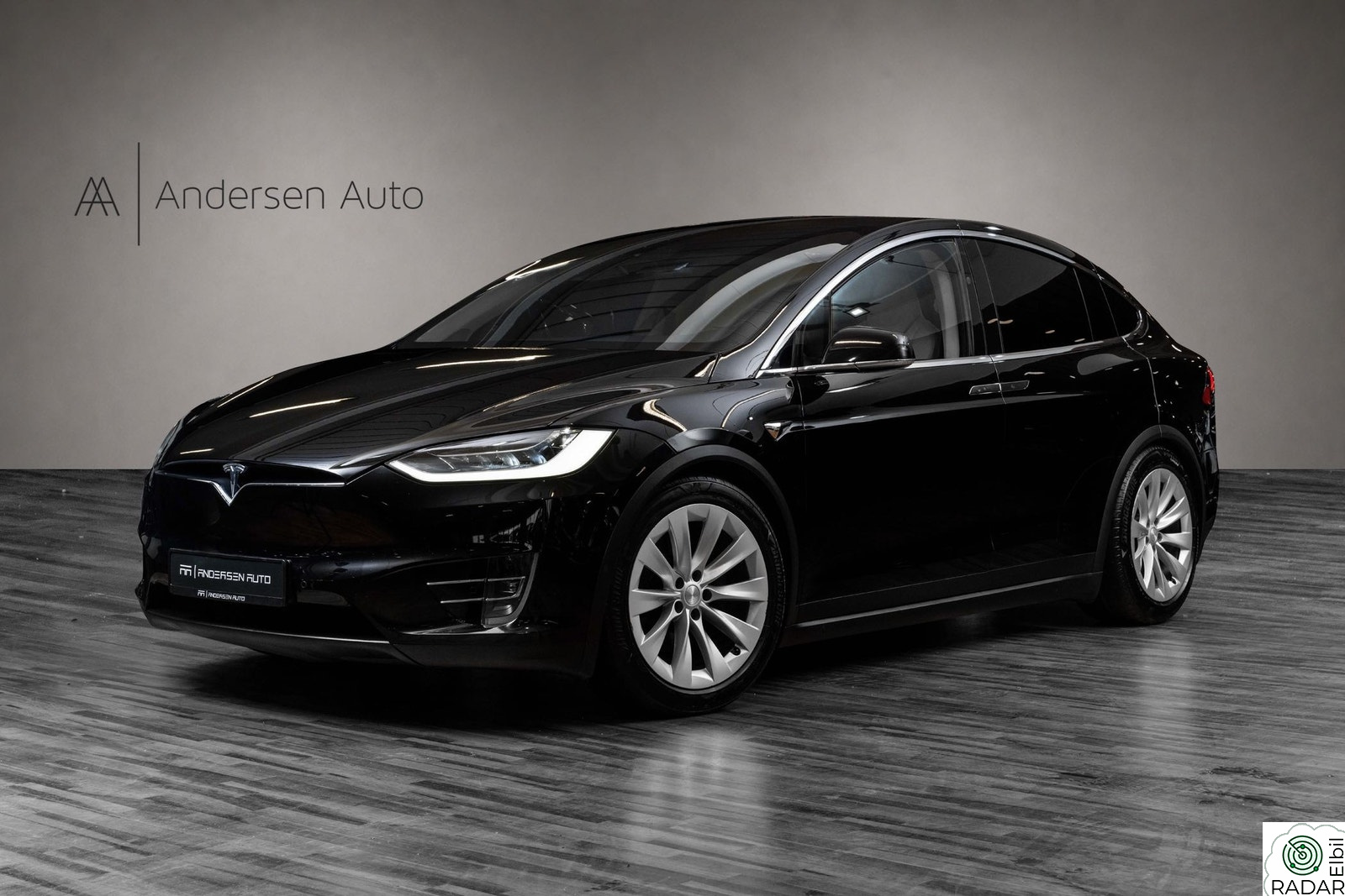 TESLA Model X SR RAVEN - 6-seter - Vinter - Skinn - AP - H.feste ++