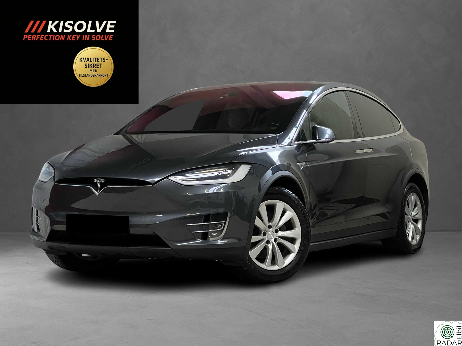 TESLA MOTORS Model X 7 seter/ NY EU/  Hfeste/Garanti/ Tilstandsrapport/90D++