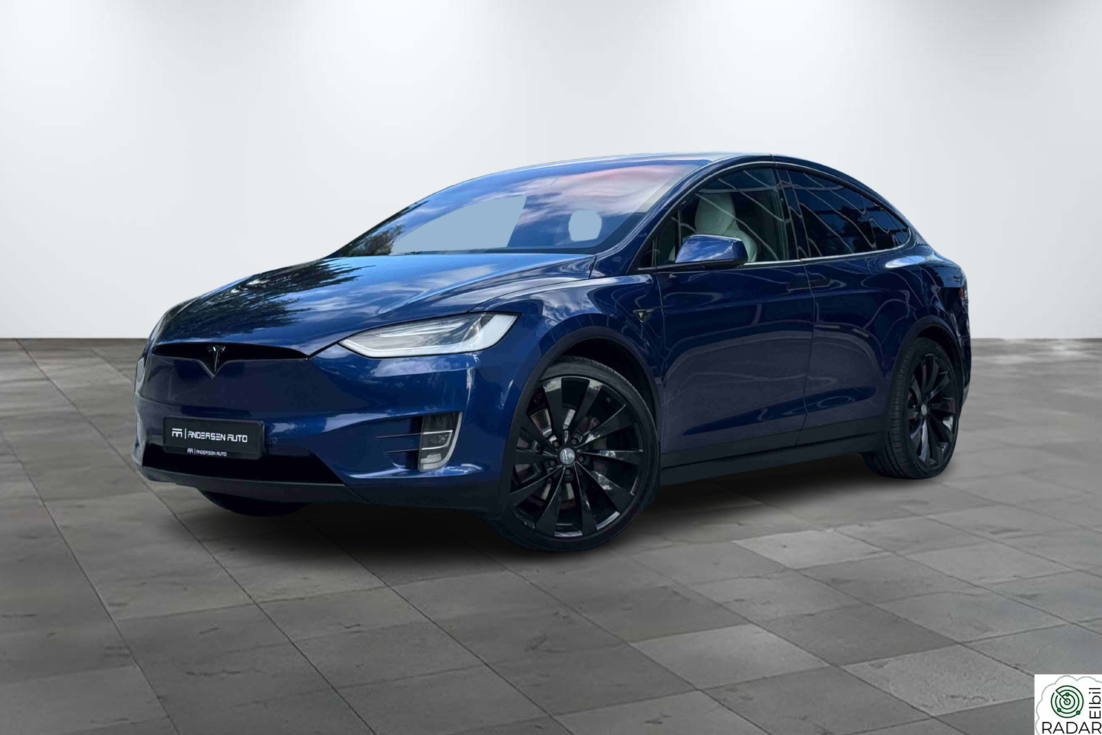 TESLA MOTORS Model X 100D 7-seter - EAP - Skinn - Premium - H.feste - EU2027