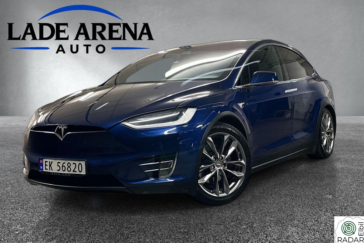 TESLA Model X 75d LAV KM | CCS | Luftfjæring |
