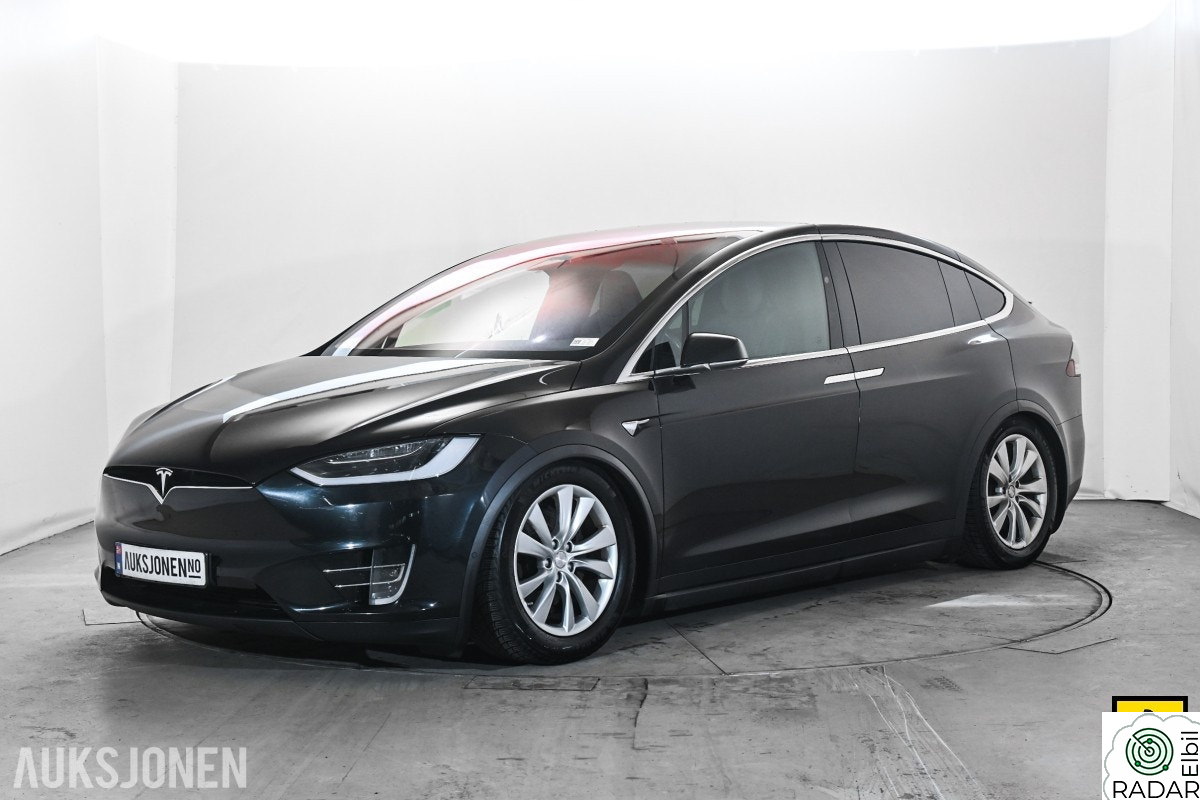 TESLA Model X 75D 7-SETER HENGERFESTE CCS ADAPTERSTØTTE PANORAMA