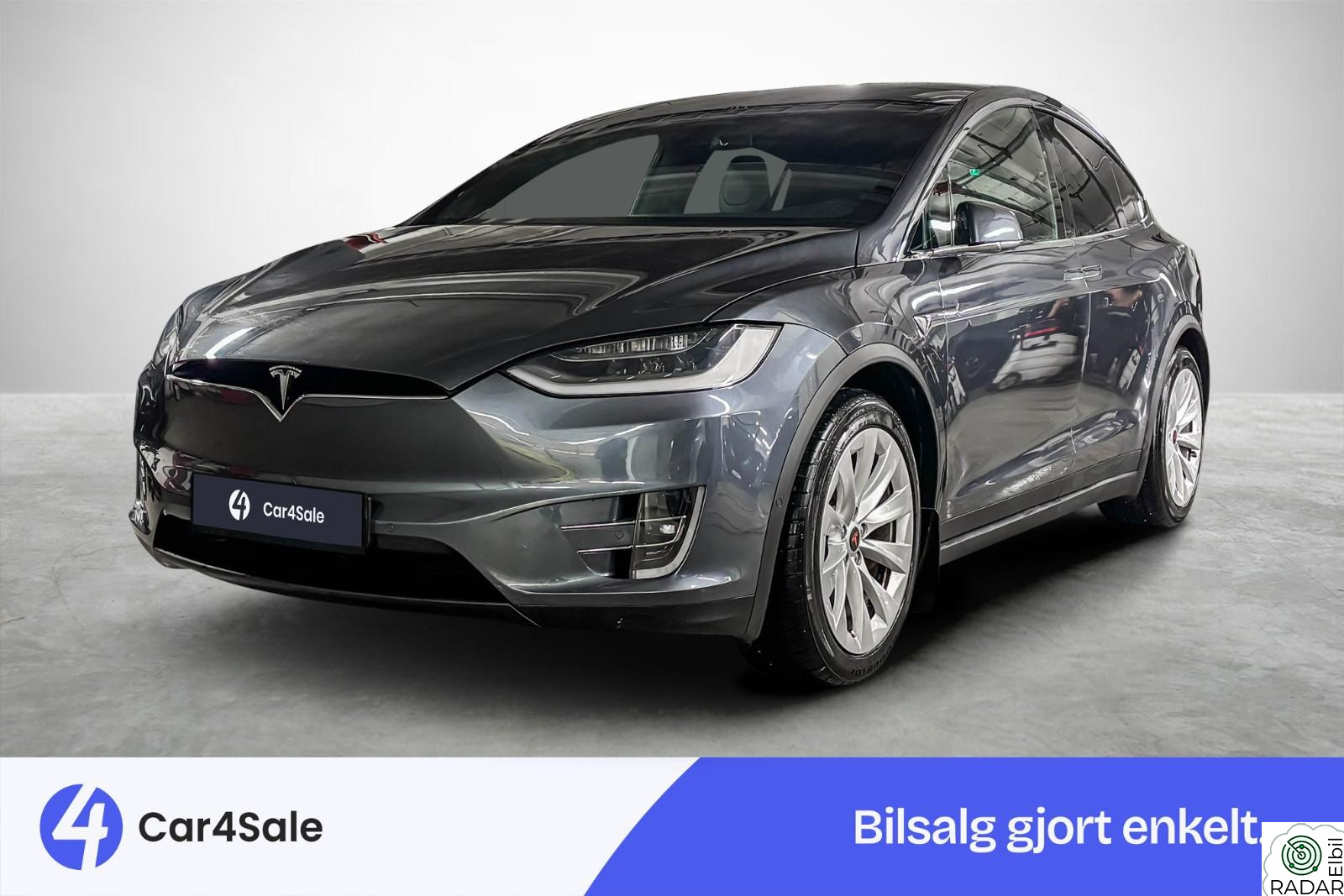 TESLA Model X 75D 417km / 1 Eier / Krok / Norsk / CCS / S+V / Påkost