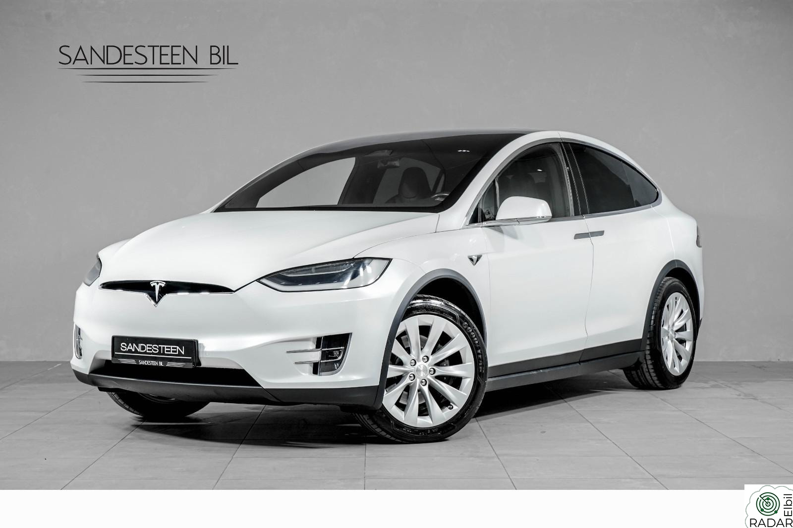 TESLA Model X 75D/MCU2/6-SET/360KAM/HENGER/PANO/LUFT/ENHANCED AUTOPI