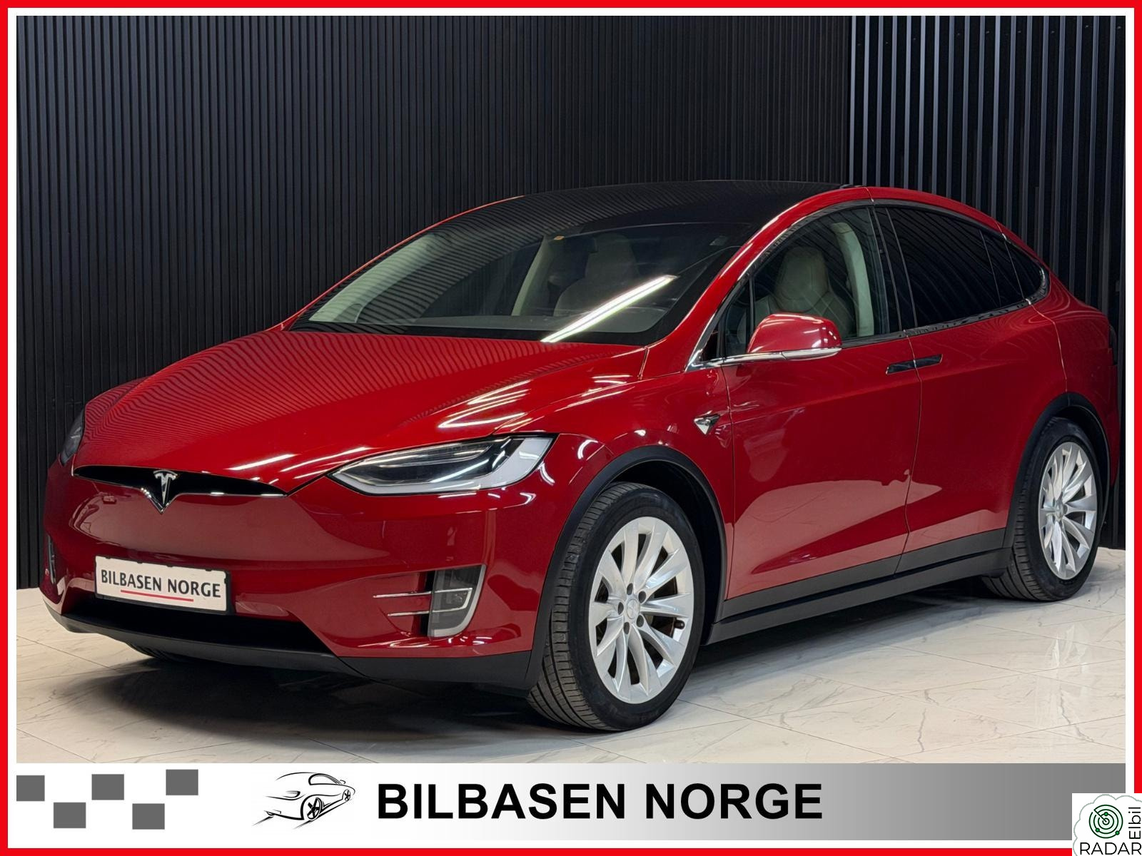 TESLA Model X 6-SETER/LUFT/H.FESTE/ISOFIX-X4X/LAV.KM