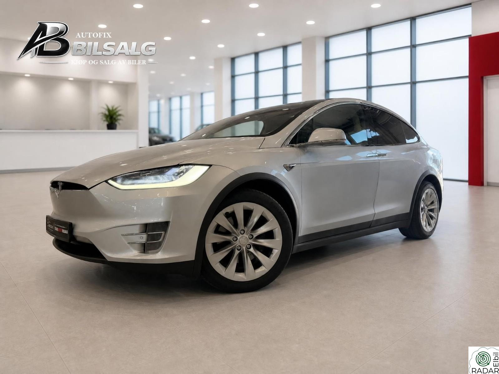 TESLA Model X 1-eier/100D/6-Seter/Autopilot/Hengefester/Premium/LED++