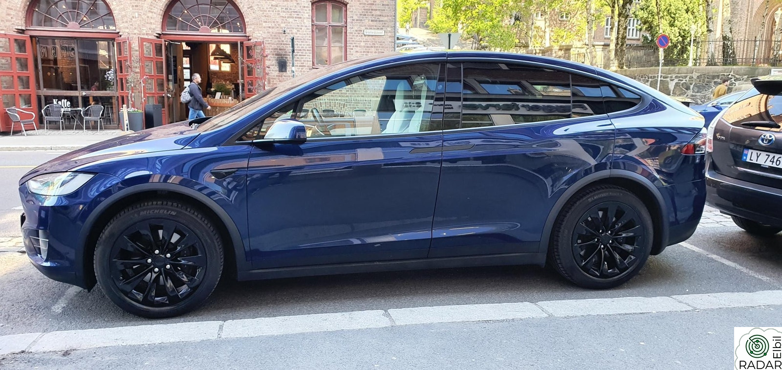 TESLA Model X 100D Gratis lading  Fullutstyrt 6s+konsoll, EAP