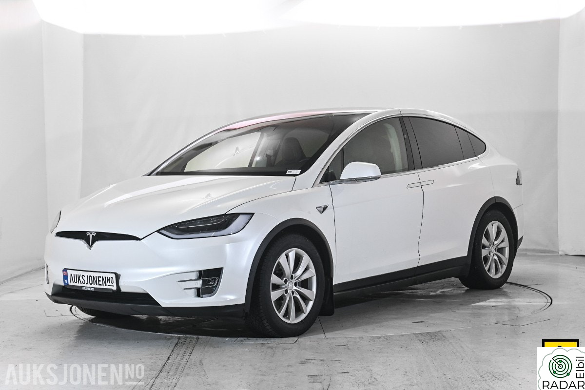 TESLA Model X 100D HENGERFESTE CCS VINTERPAKKE PREMIUM LYD & INTERIØR
