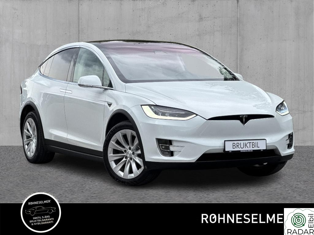 TESLA Model X 75D 4WD 7-s/1-eier/Lav km/Innbytte/Finans