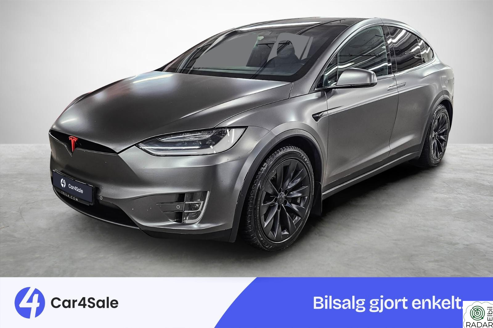 TESLA Model X 75D 417 7-Seter/ Foliert/ CCS/ S+V/ Krok/ Ultra Hi-Fi++