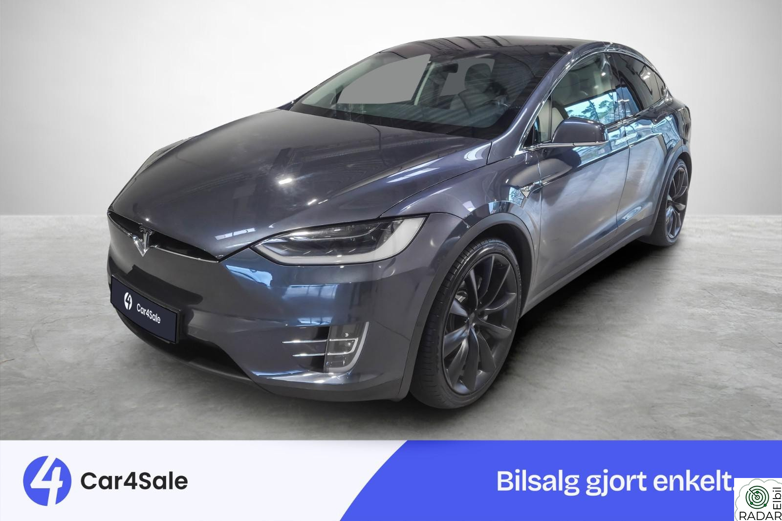 TESLA Model X 75D Dual Motor AWD / H.Feste / Karbon / P.Varme / Norsk