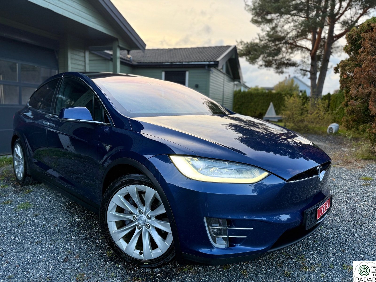 TESLA Model X 100D 4WD 5-S- Ocean - Pen bil - AutoP -