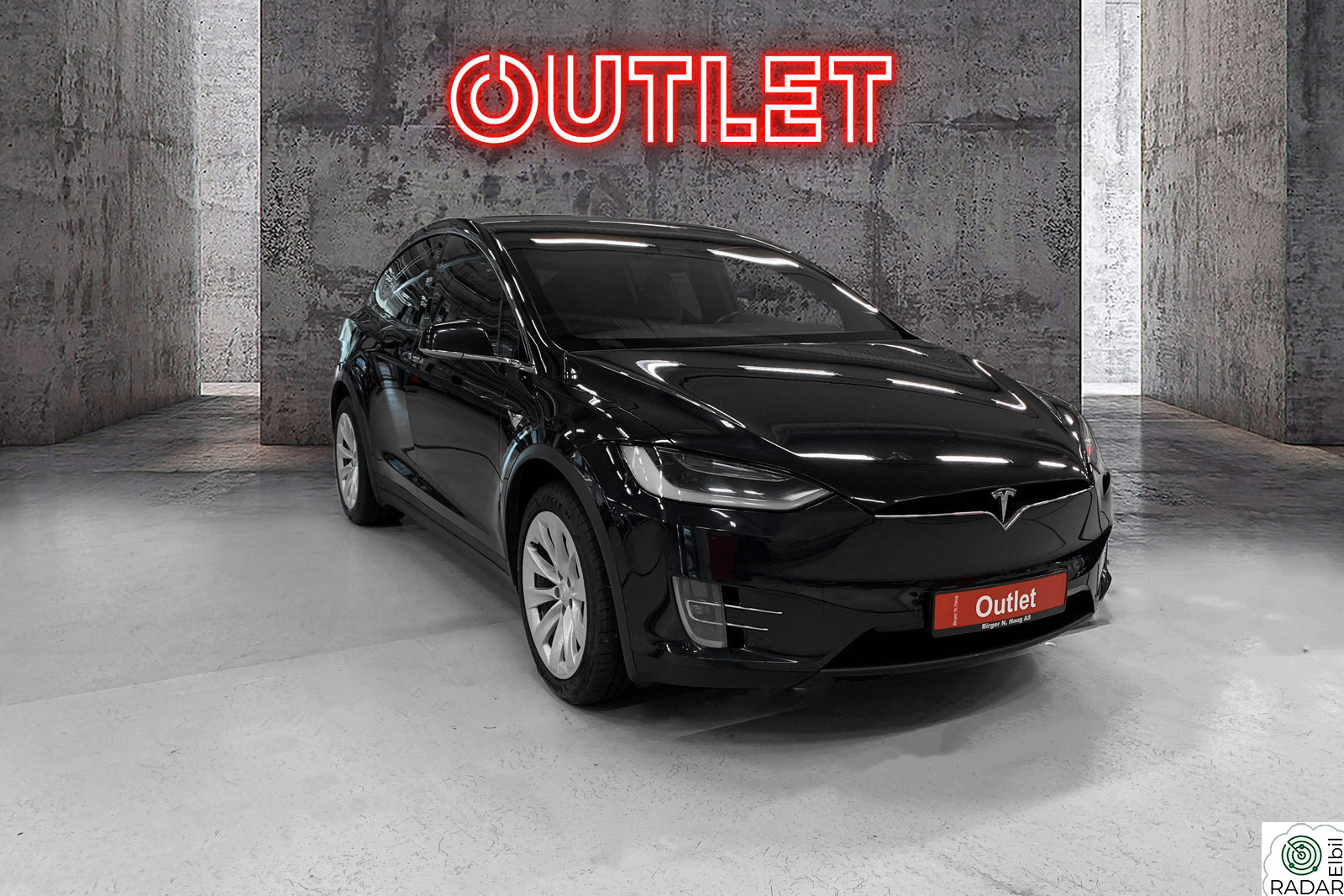 TESLA Model X 75D 4WD 5-s AP2.5/PREMIUM LYD/KROK/RATTVARME/SJEKK PRIS