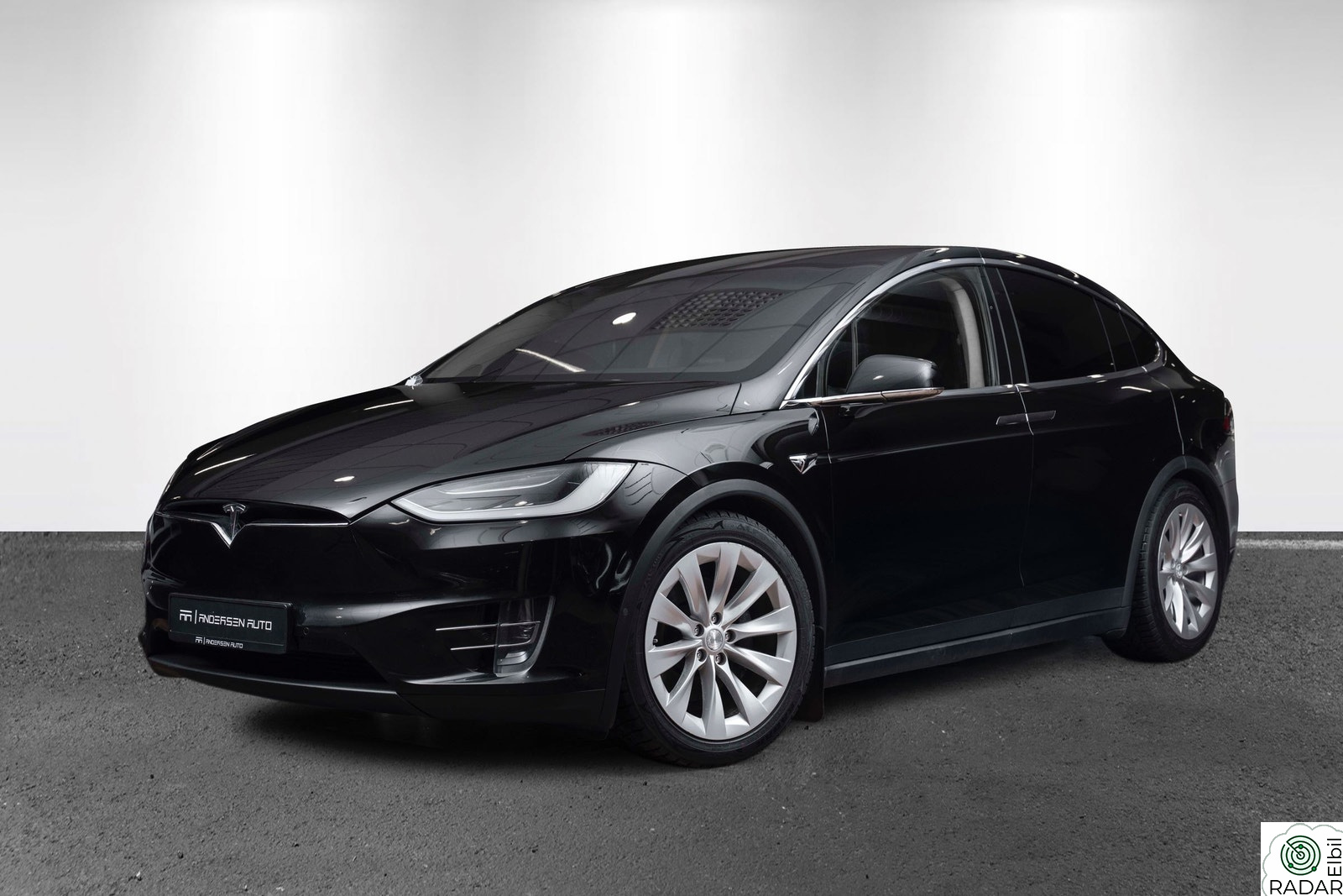 TESLA Model X 75D 7-seter - MCU2 - Skinn - EAP - CCS - Premium++