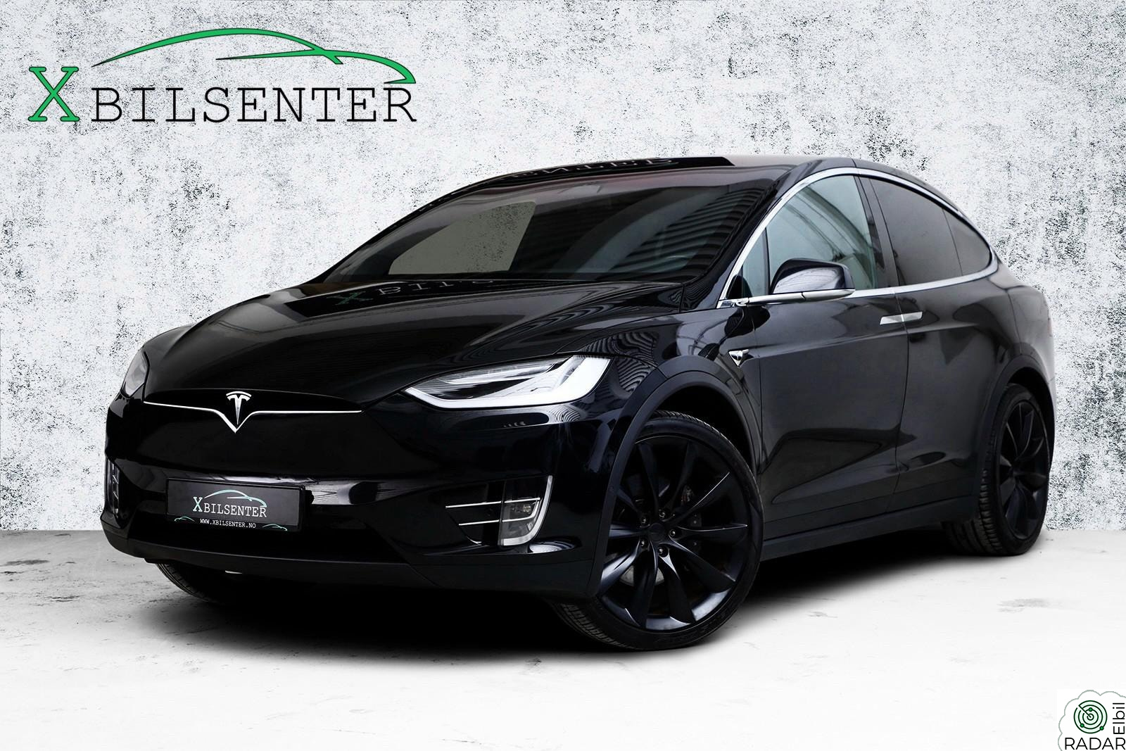 TESLA Model X 100D Long Range // 7-SETER AP MCU2 VINTER PREMIUM KROK+