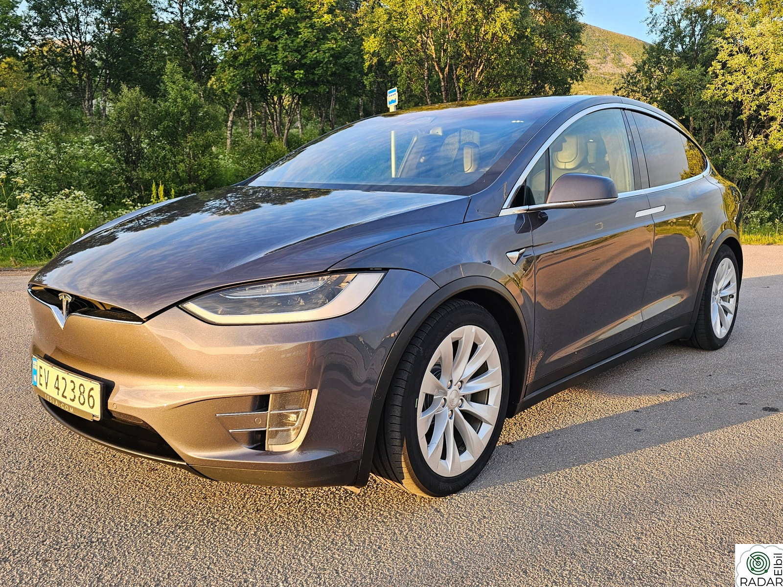 TESLA Model X Tesla Model X, 2018, 7-seter