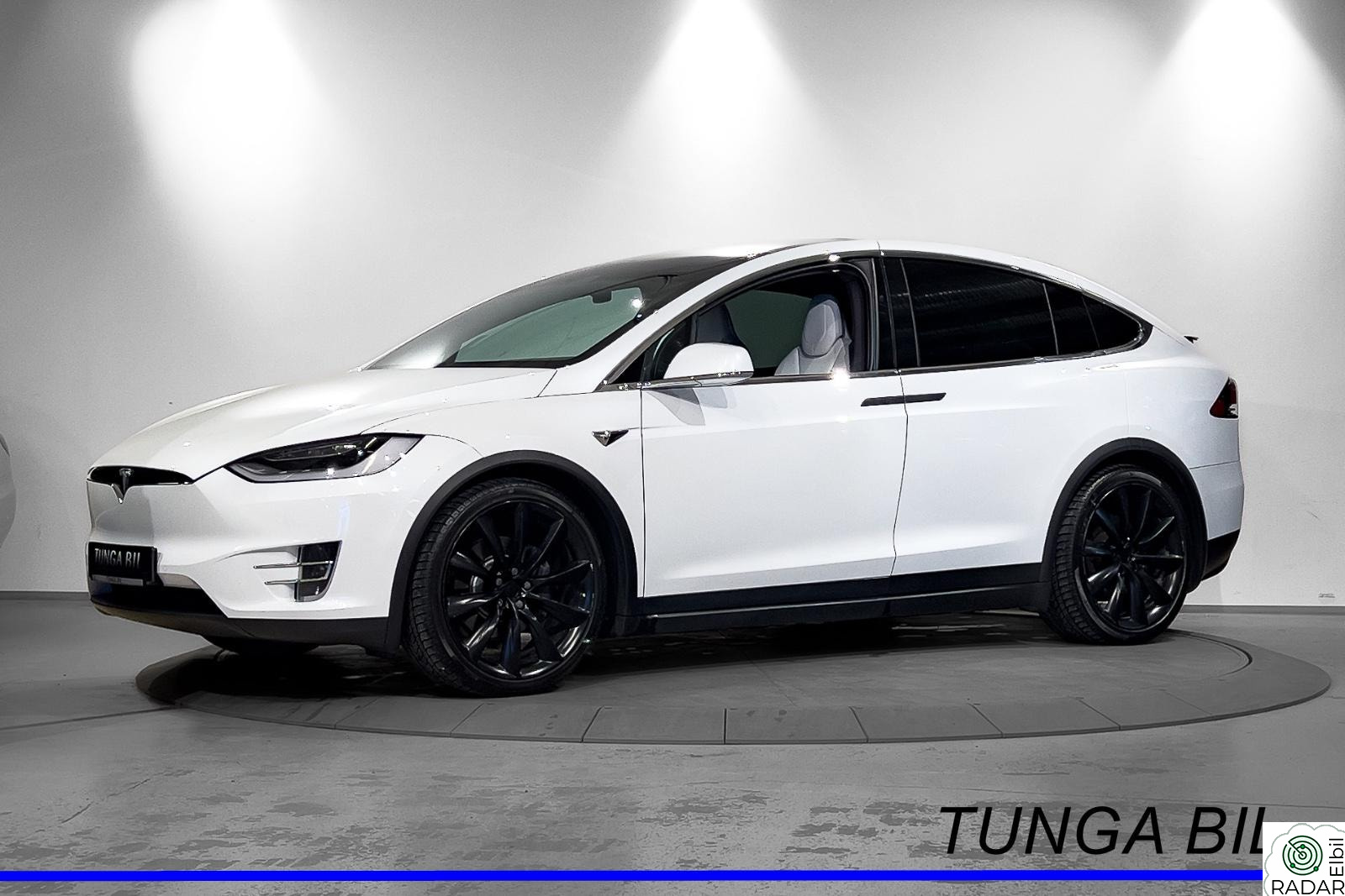 TESLA Model X 100D 6s, Premium, Vinterpk, CCS, MCU2, Carbon, 22"