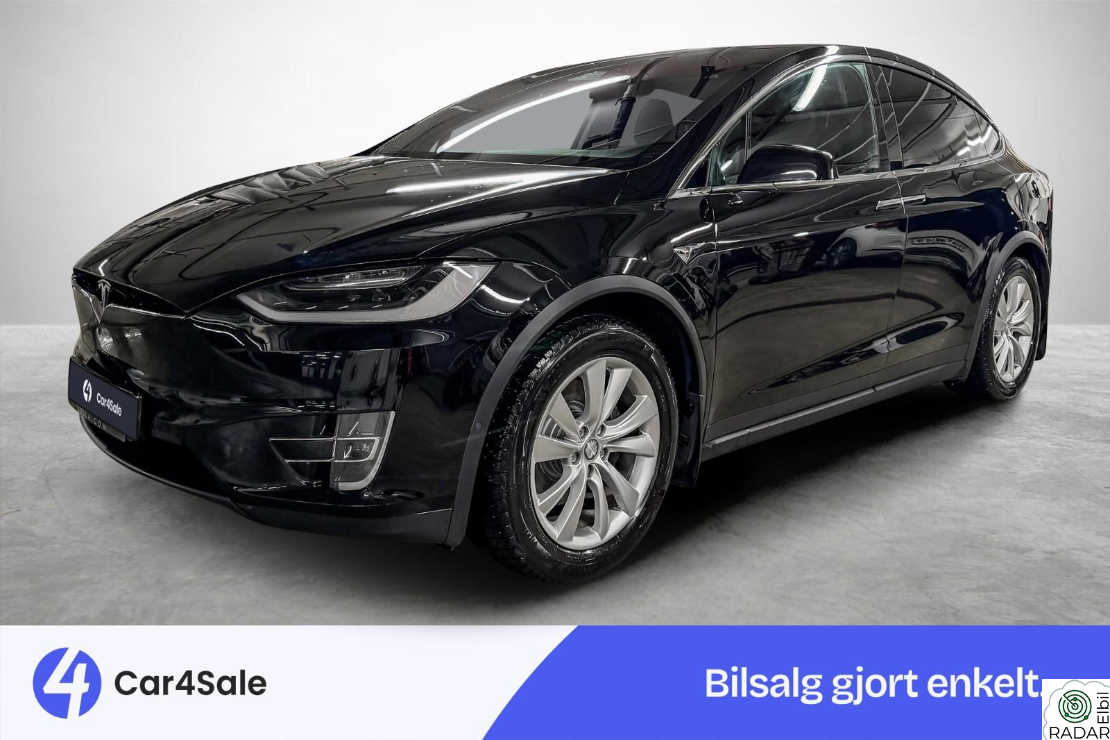 TESLA Model X 75D / Garanti / EU28 / Skinn / Vinter / HIFI / AP / CCS