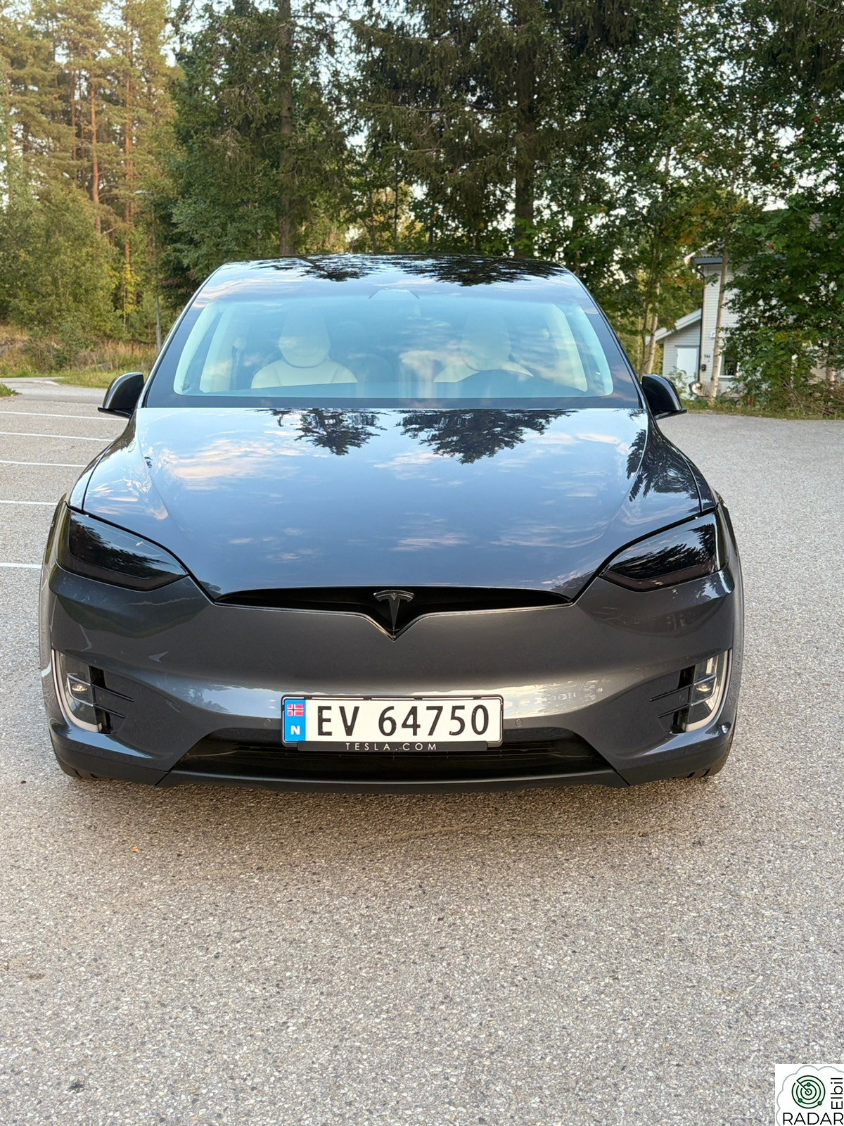 TESLA Model X Tesla Model X 75D – 6-seter Tesla bruktbilgaranti