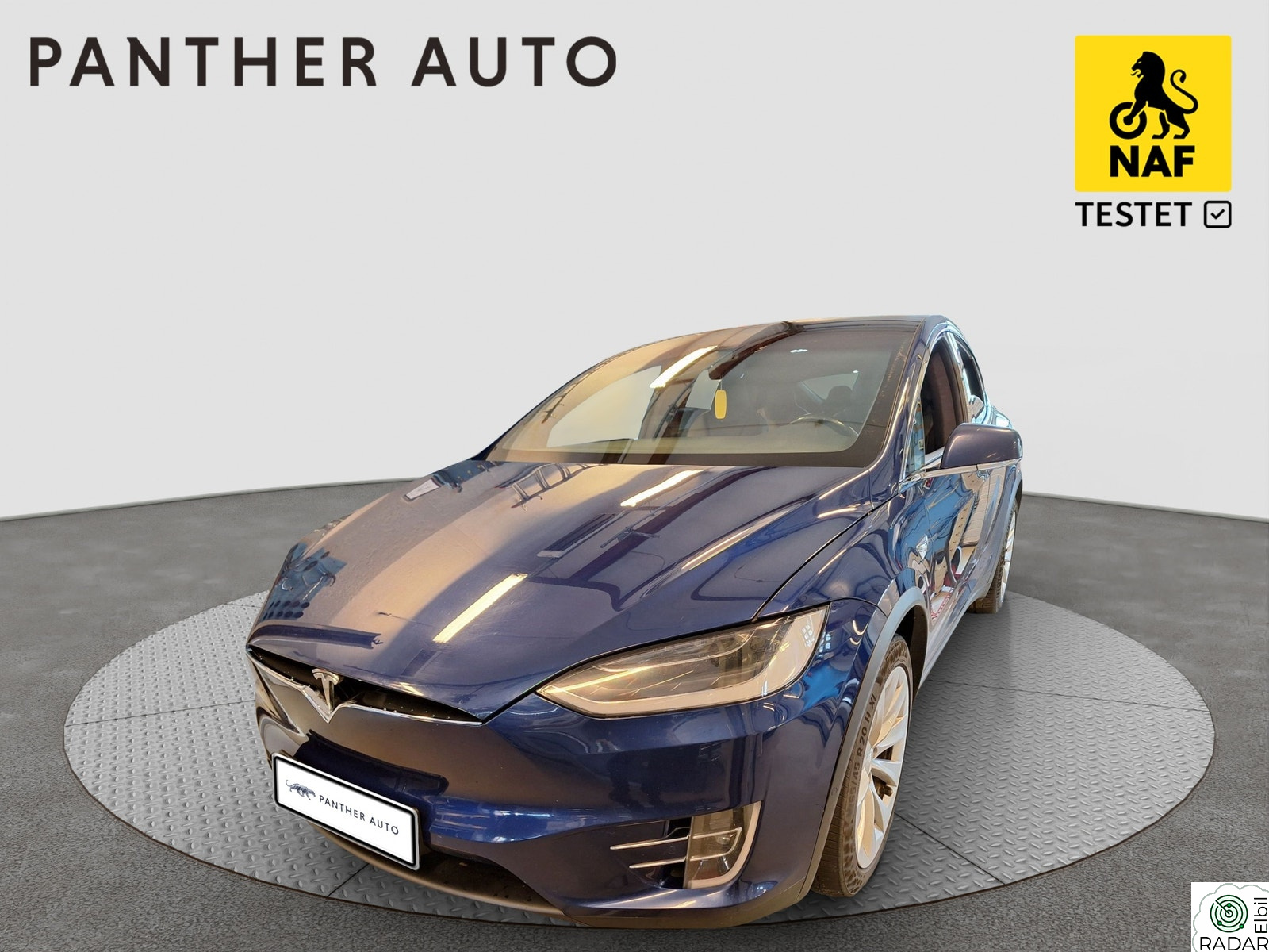 TESLA Model X 100D 4WD - 6S - MCU 2 - Skinn -Autopilot- NAF test