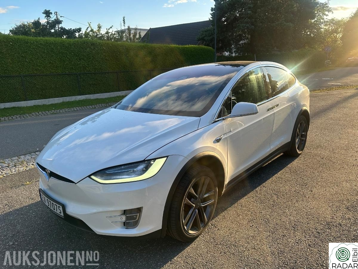 TESLA Model X 100D 7-SETER ADAPTIV CRUISEKONTROLL RYGGEKAMERA