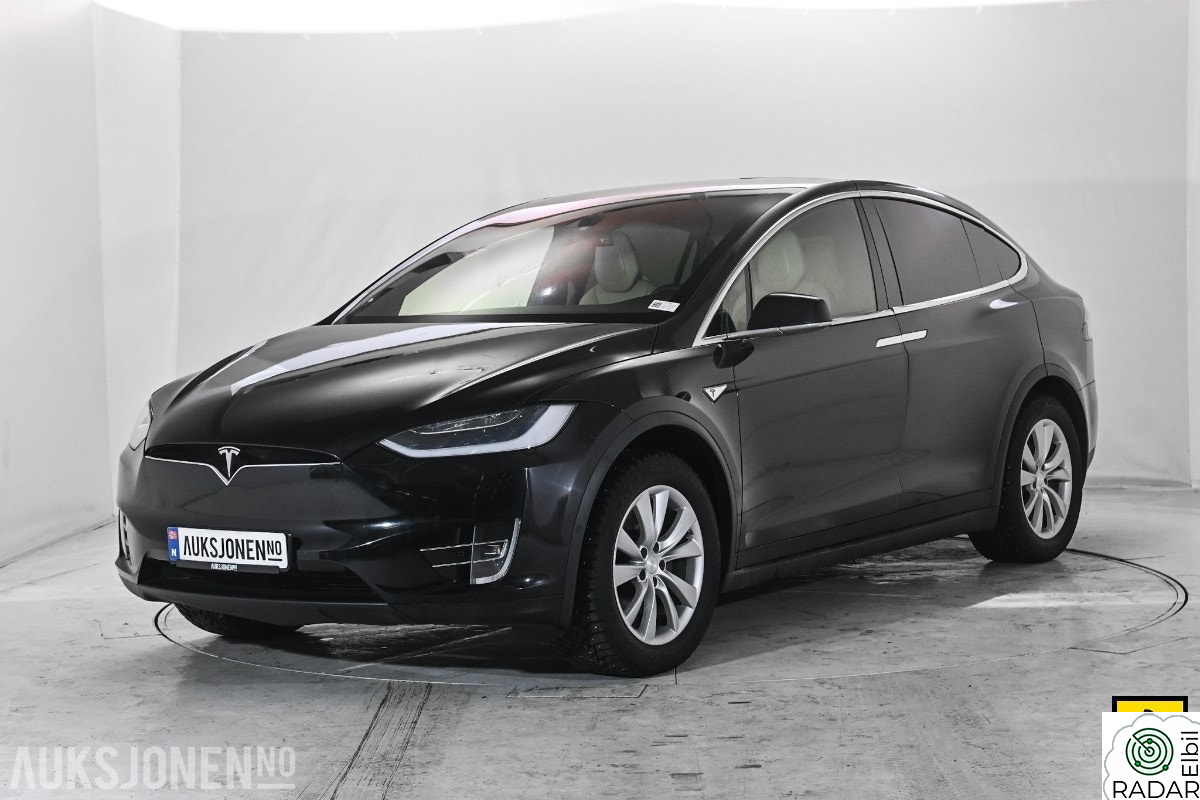 TESLA MOTORS Model X 90D 7-SETER PREMIUM LYD & INT. VINTERPAKKE CCS